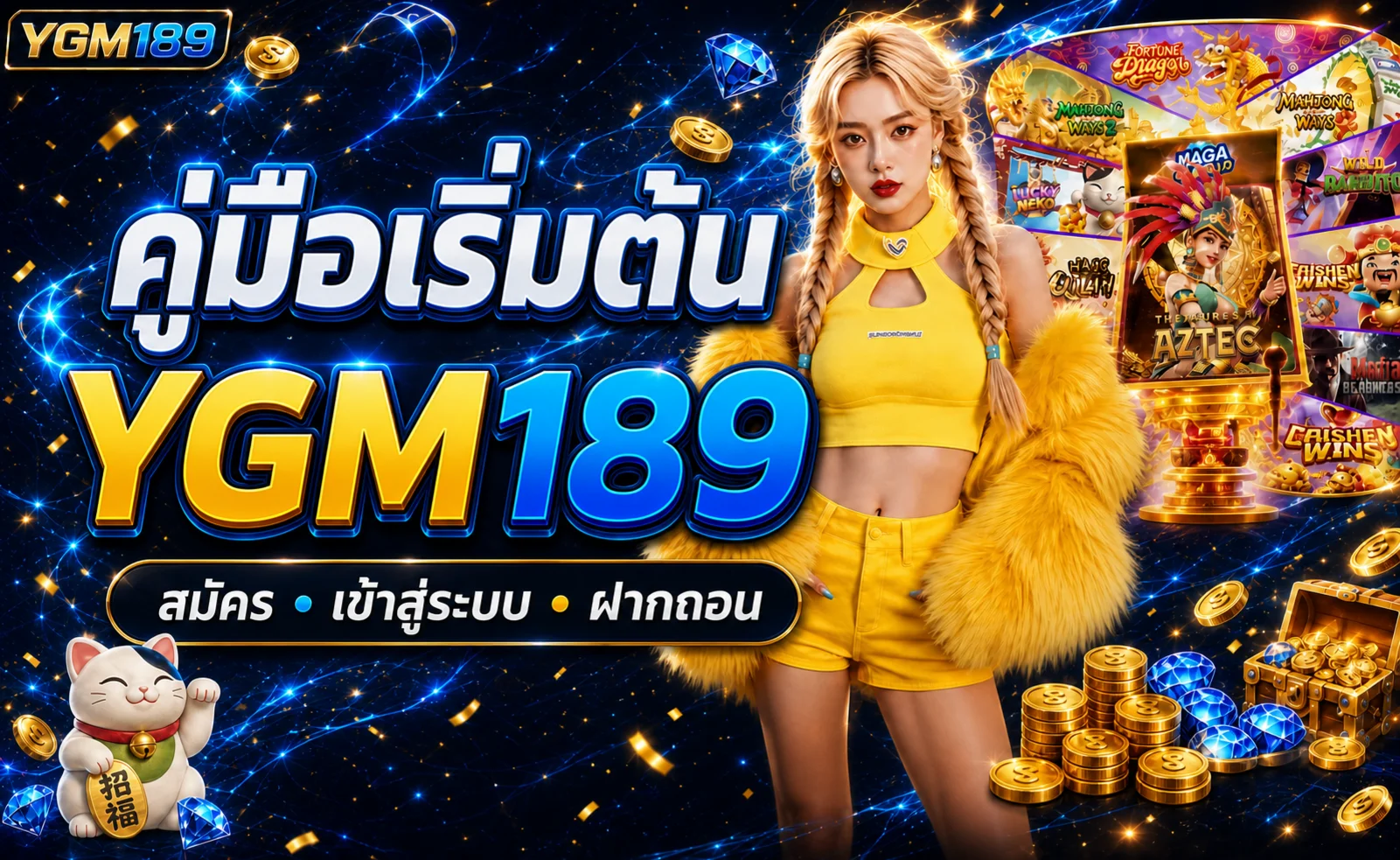 YGM189 คู่มือสมัคร เข้าสู่ระบบ และฝากถอน